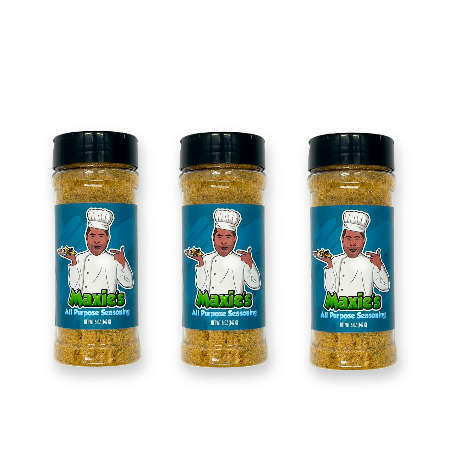 Maxie's All-Purpose Seasoning 8 oz (3 Bottle Bundle)