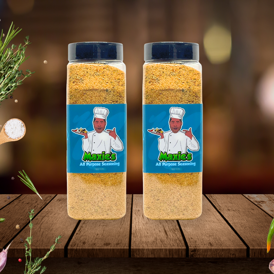Maxie's All-Purpose Seasoning 32 oz (2 Bottle Bundle)
